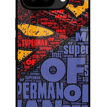 Superman Google Pixel 9A Glass Case