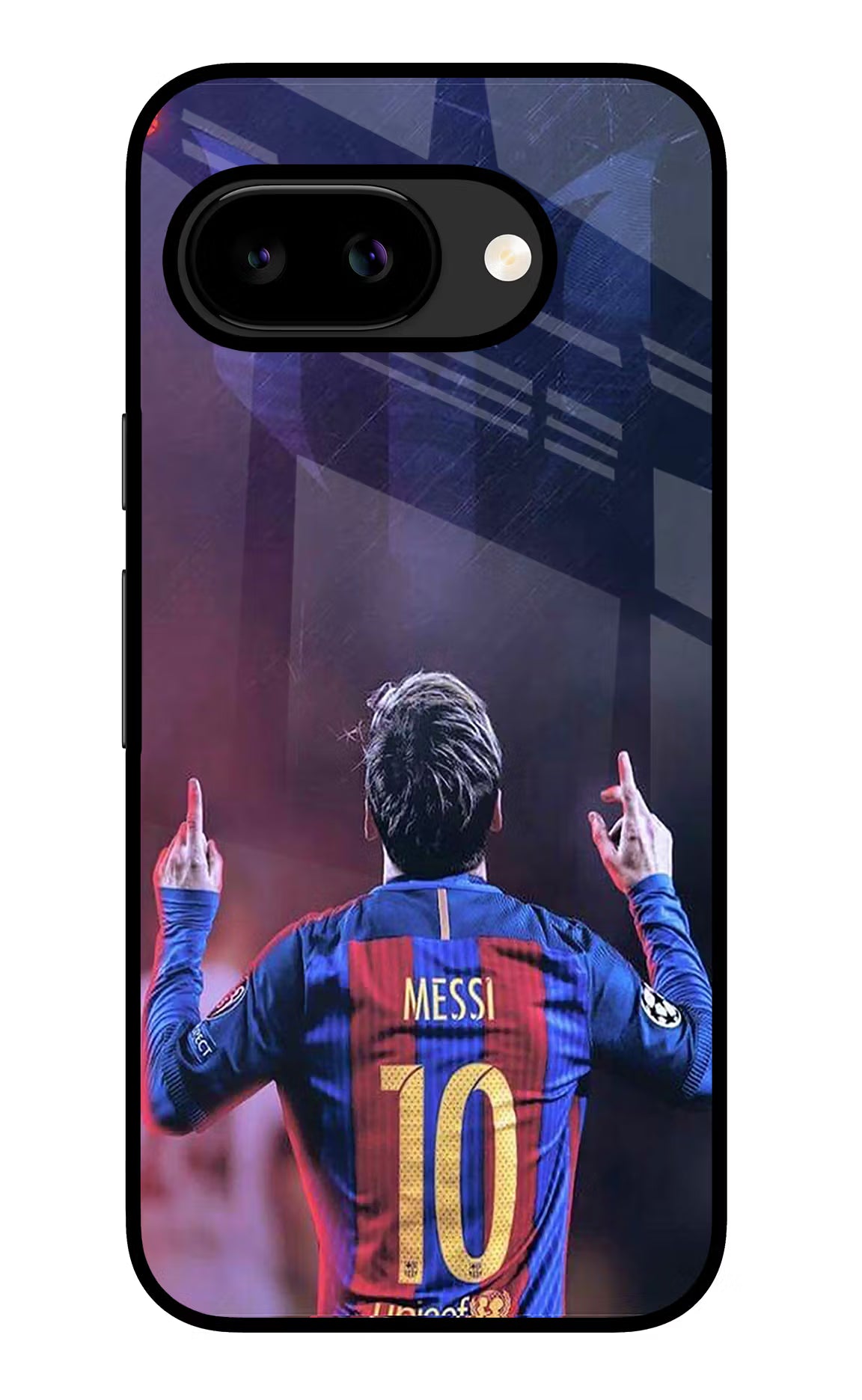 Messi Google Pixel 9A Glass Case
