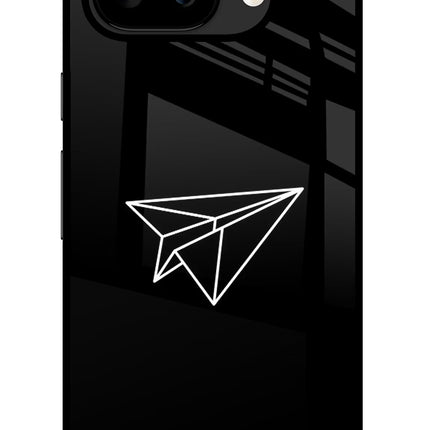 Paper Plane White Google Pixel 9A Glass Case