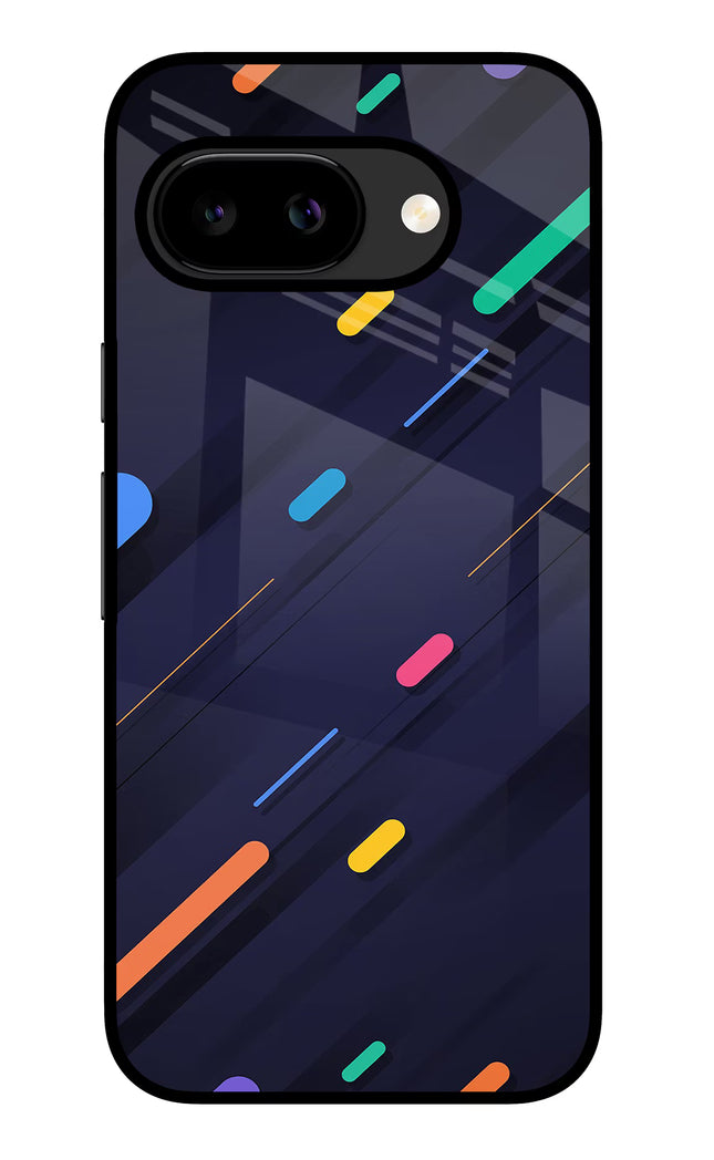 Abstract Design Google Pixel 9A Glass Case