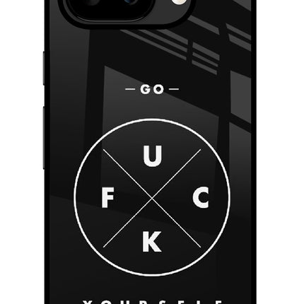Go Fuck Yourself Google Pixel 9A Glass Case