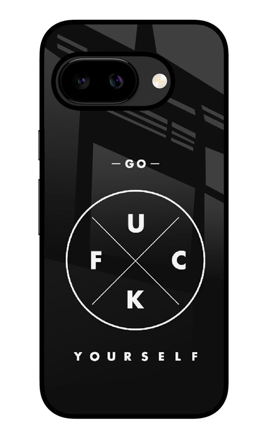 Go Fuck Yourself Google Pixel 9A Glass Case