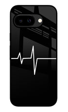 Heart Beats Google Pixel 9A Glass Case