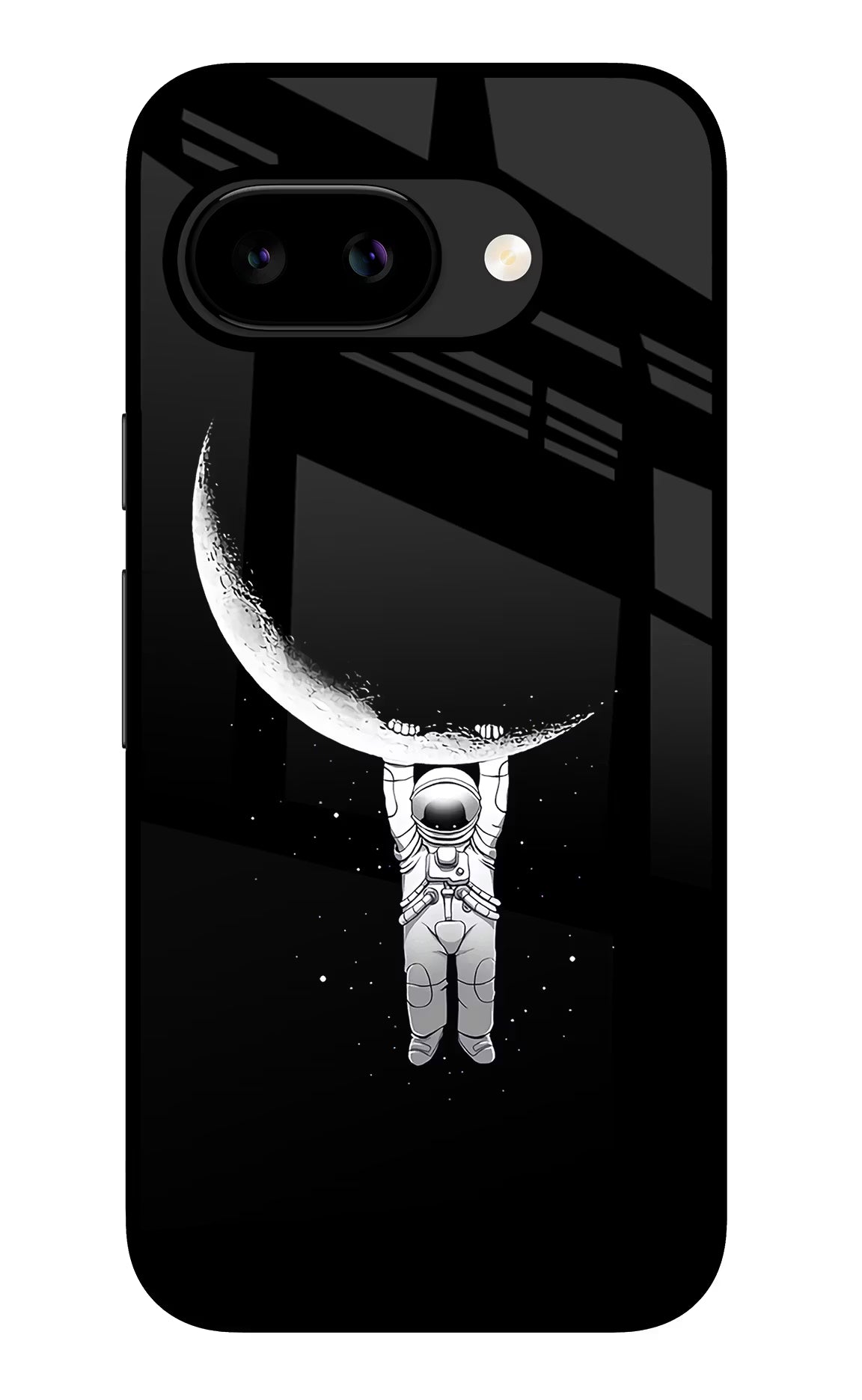 Moon Space Google Pixel 9A Glass Case