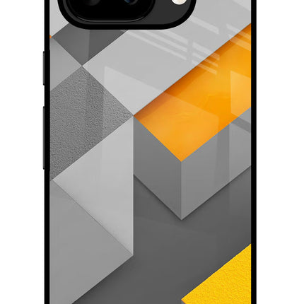 Abstract Google Pixel 9A Glass Case