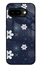 Flowers Google Pixel 9A Glass Case