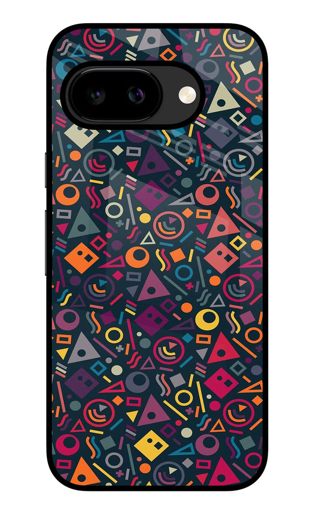 Geometric Abstract Google Pixel 9A Glass Case