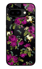Flowers Google Pixel 9A Glass Case