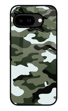 Camouflage Google Pixel 9A Glass Case