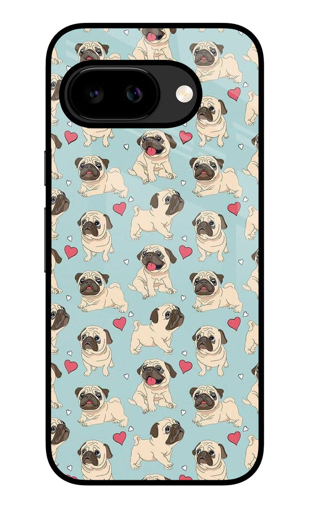 Pug Dog Google Pixel 9A Glass Case