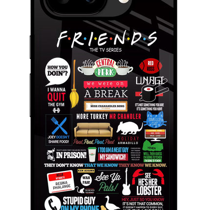 FRIENDS Google Pixel 9A Glass Case
