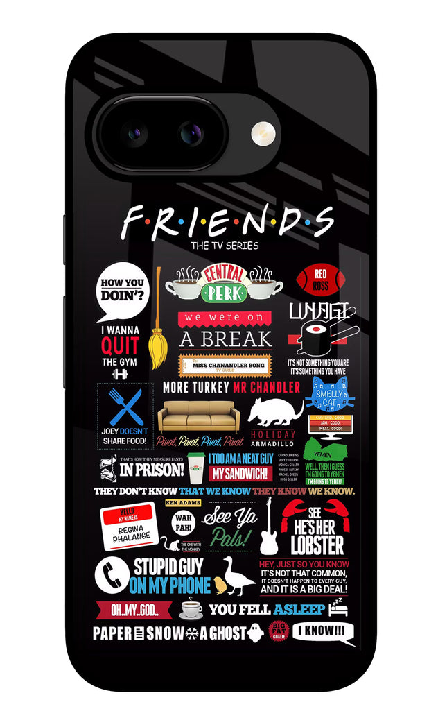 FRIENDS Google Pixel 9A Glass Case