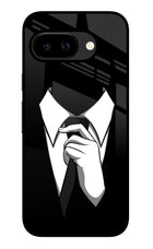Black Tie Google Pixel 9A Glass Case