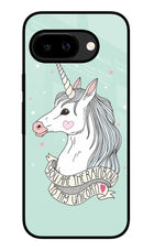 Unicorn Wallpaper Google Pixel 9A Glass Case