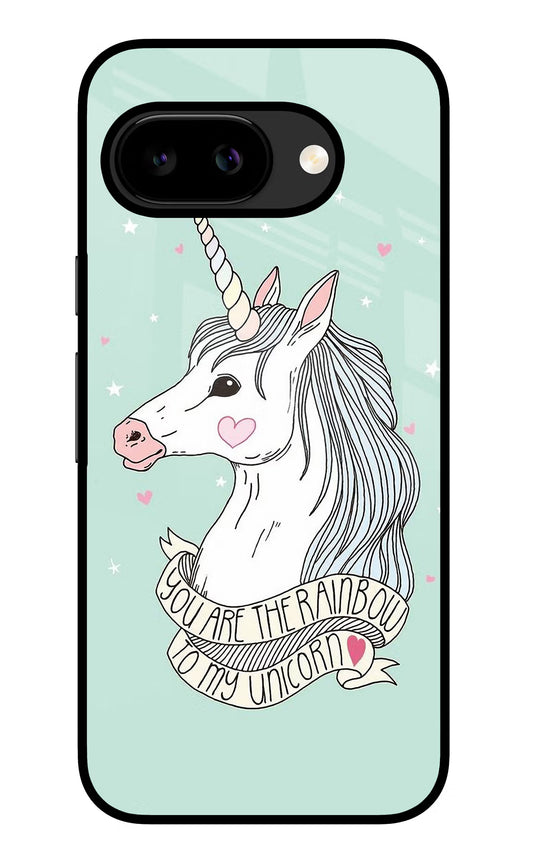 Unicorn Wallpaper Google Pixel 9A Glass Case