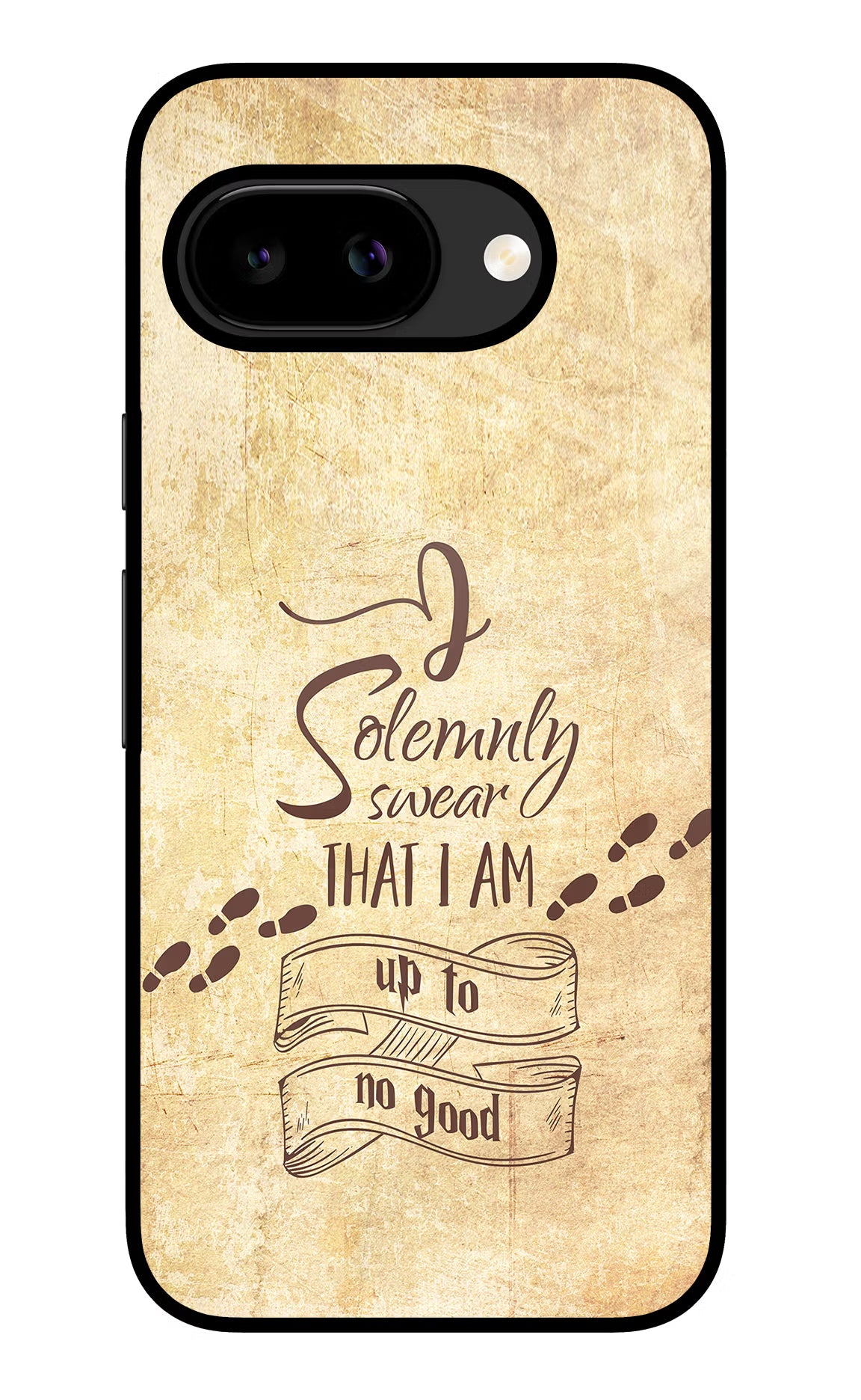 I Solemnly swear that i up to no good Google Pixel 9A Glass Case