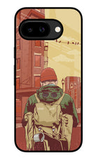 Adventurous Google Pixel 9A Glass Case