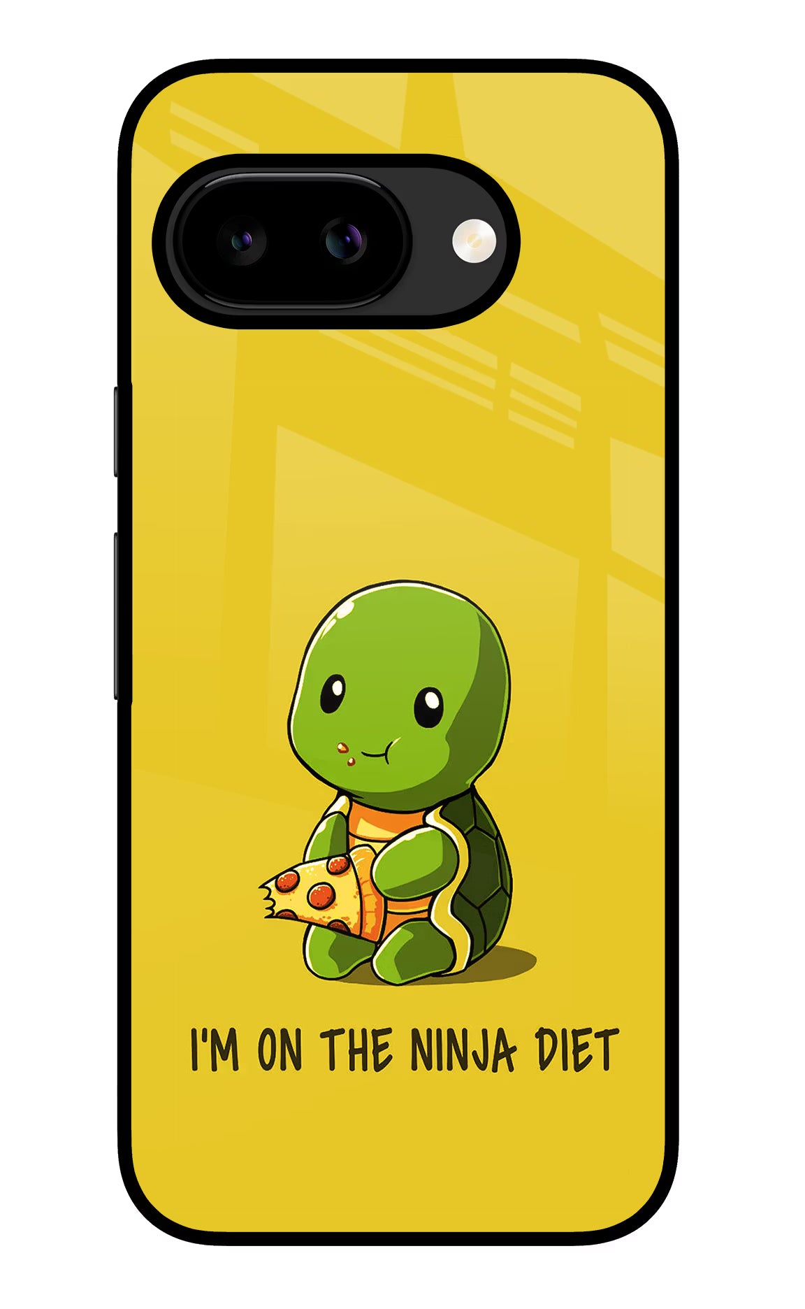 I'm on Ninja Diet Google Pixel 9A Glass Case