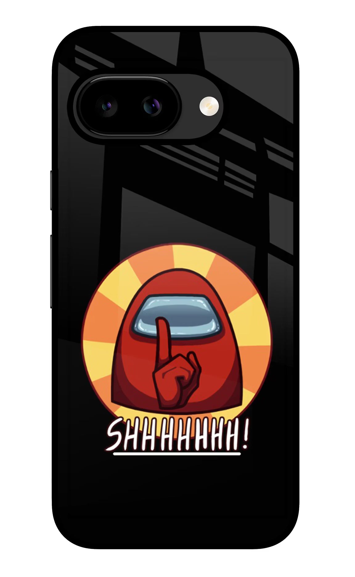 Among Us Shhh! Google Pixel 9A Glass Case