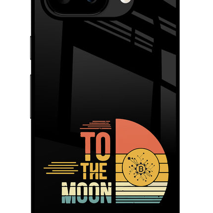 To the Moon Google Pixel 9A Glass Case