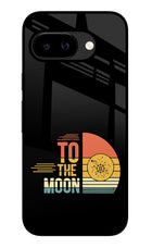 To the Moon Google Pixel 9A Glass Case