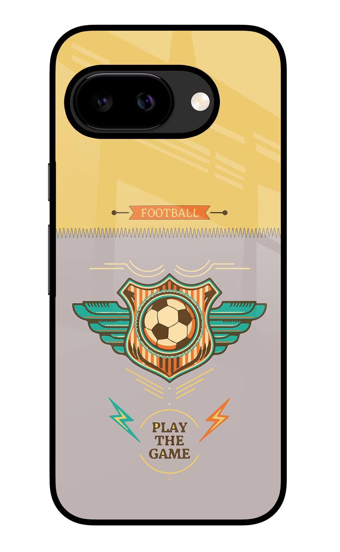 Football Google Pixel 9A Glass Case