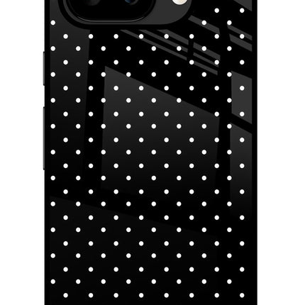 White Dots Google Pixel 9A Glass Case