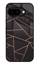 Geometric Pattern Google Pixel 9A Glass Case