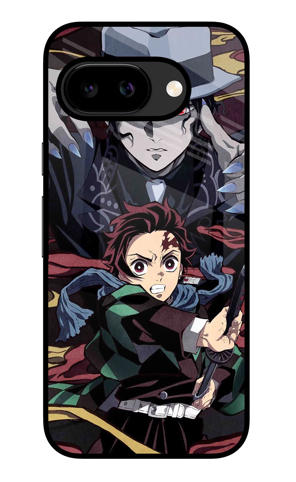 Demon Slayer Google Pixel 9A Glass Case