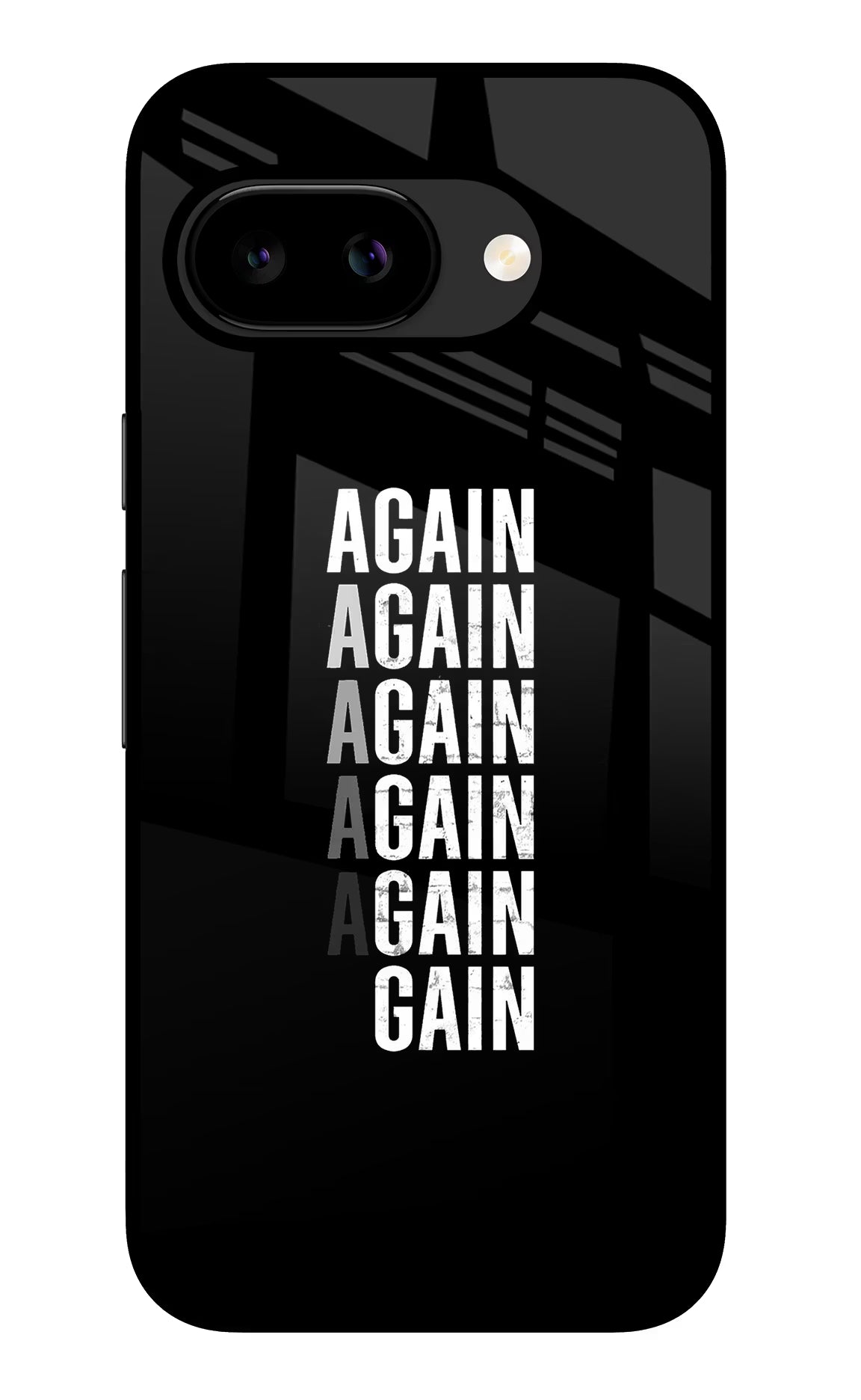 Again Again Gain Google Pixel 9A Glass Case