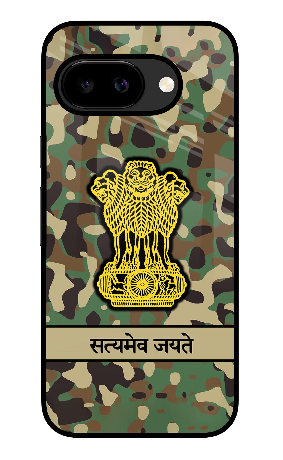 Satyamev Jayate Army Google Pixel 9A Glass Case