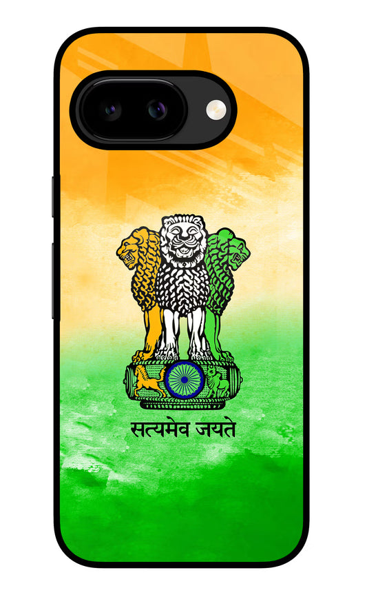 Satyamev Jayate Flag Google Pixel 9A Glass Case