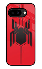 Spider Google Pixel 9A Glass Case Back Cover by Casekaro