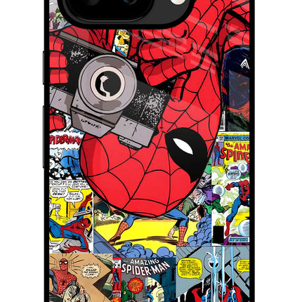 Spider Man Google Pixel 9A Glass Case