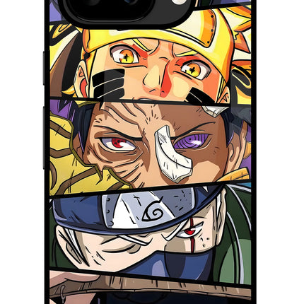 Naruto Character Google Pixel 9A Glass Case