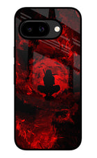 Itachi Uchiha Google Pixel 9A Glass Case