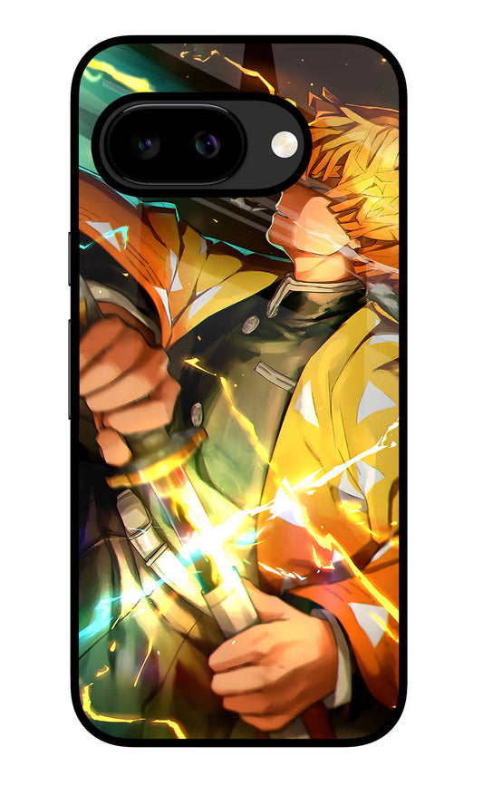 Demon Slayer Google Pixel 9A Glass Case