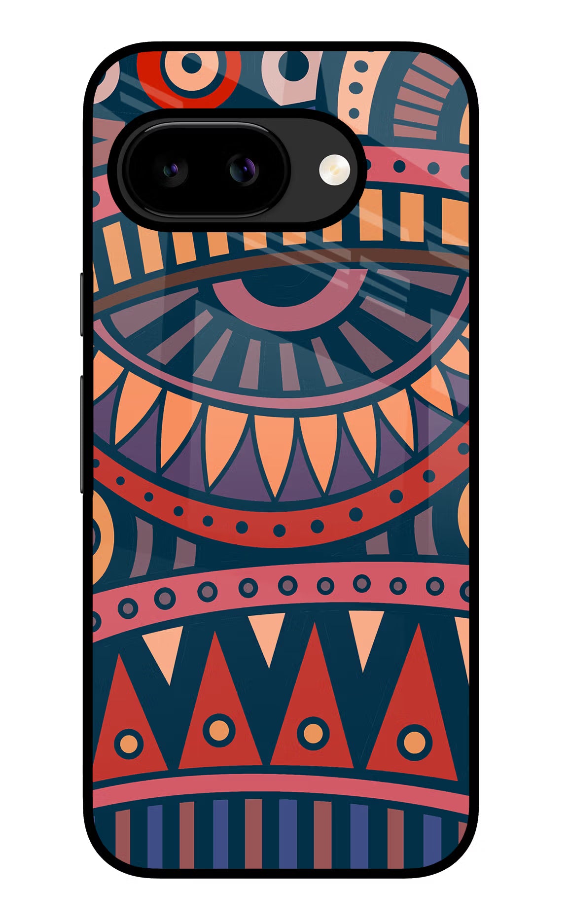 African Culture Design Google Pixel 9A Glass Case