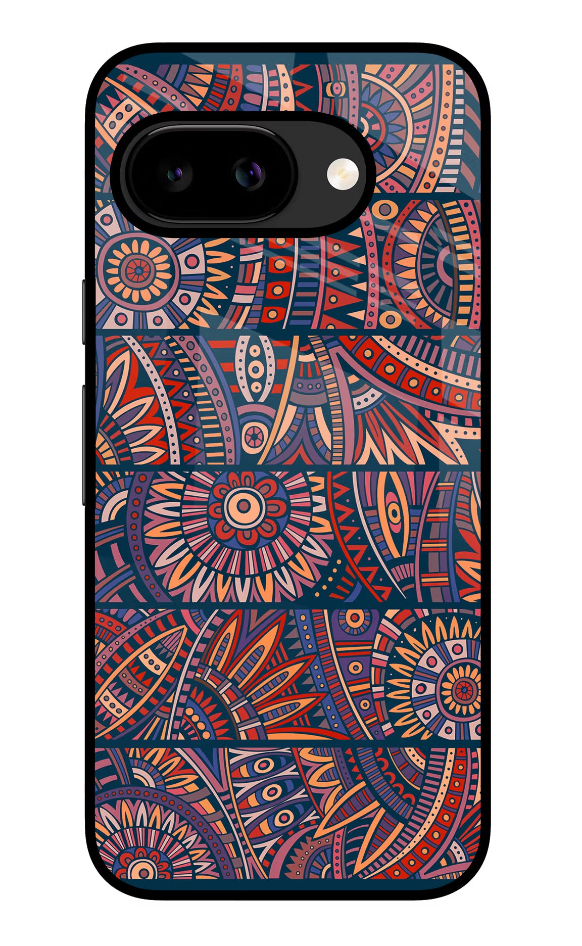 African Culture Design Google Pixel 9A Glass Case