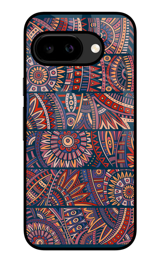 African Culture Design Google Pixel 9A Glass Case