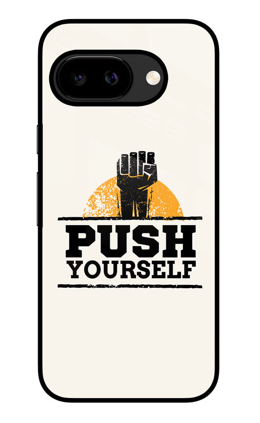 Push Yourself Google Pixel 9A Glass Case