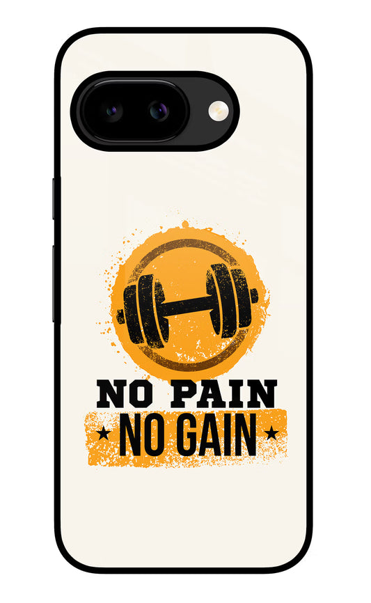 No Pain No Gain Google Pixel 9A Glass Case