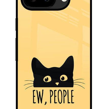 Ew People Catitude Google Pixel 9A Glass Case