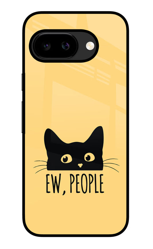 Ew People Catitude Google Pixel 9A Glass Case