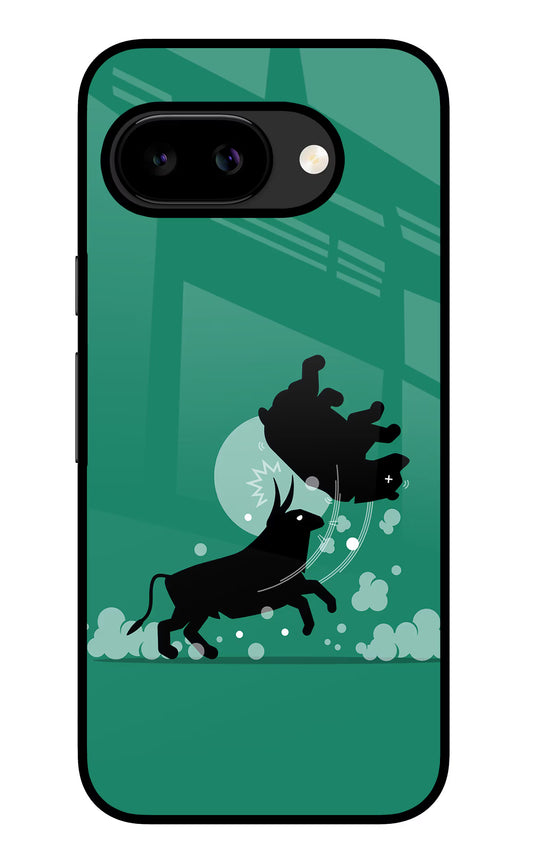 Bull Conqueror Google Pixel 9A Glass Case