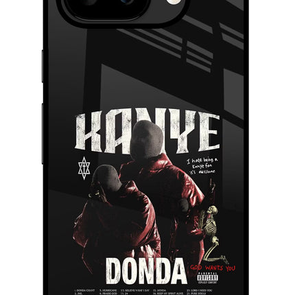 Donda Kanye West Google Pixel 9A Glass Case