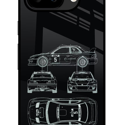 WRC'99 Google Pixel 9A Glass Case