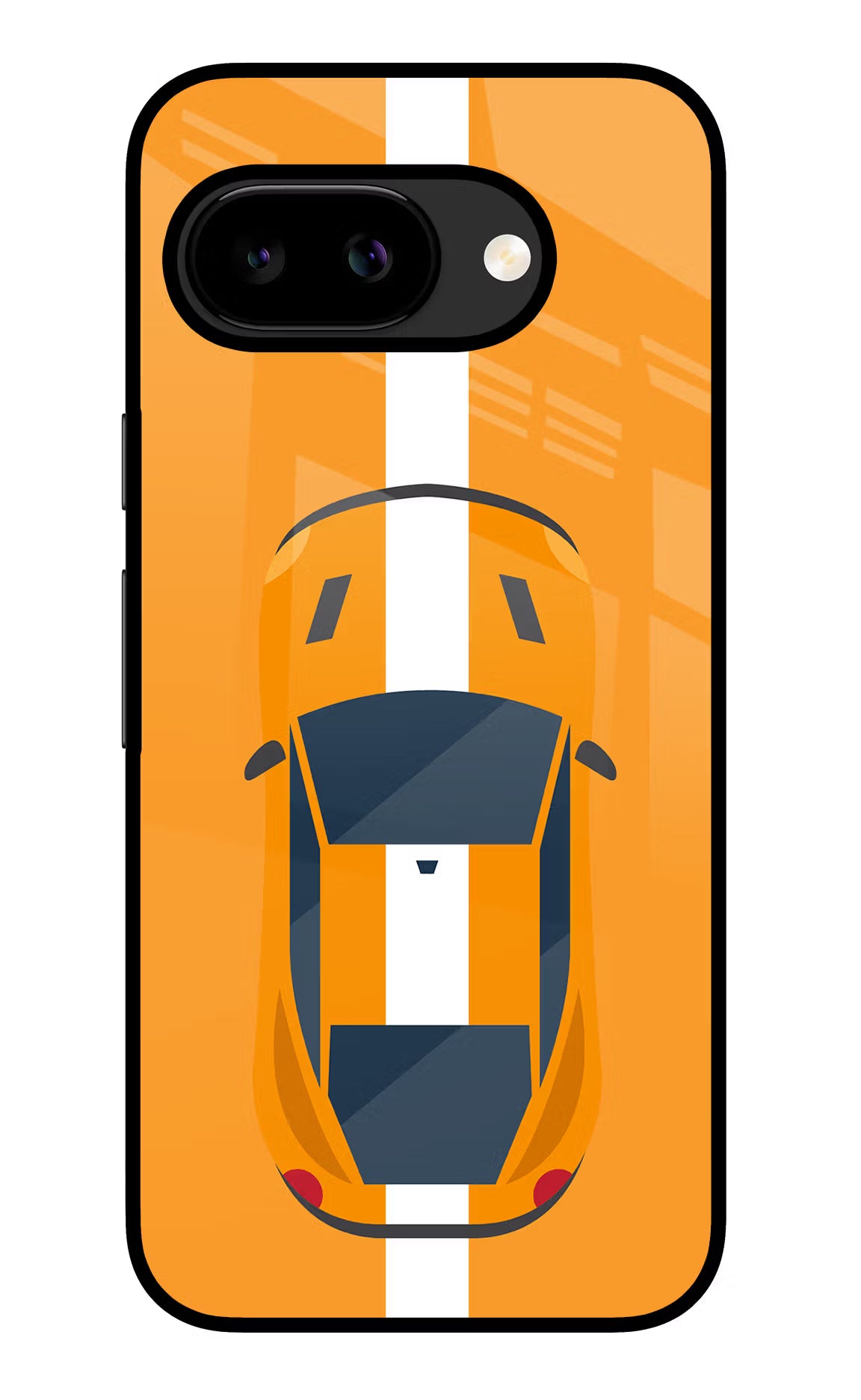 Highway Pursuit Google Pixel 9A Glass Case