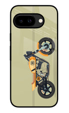 Vertical Speedster Google Pixel 9A Glass Case