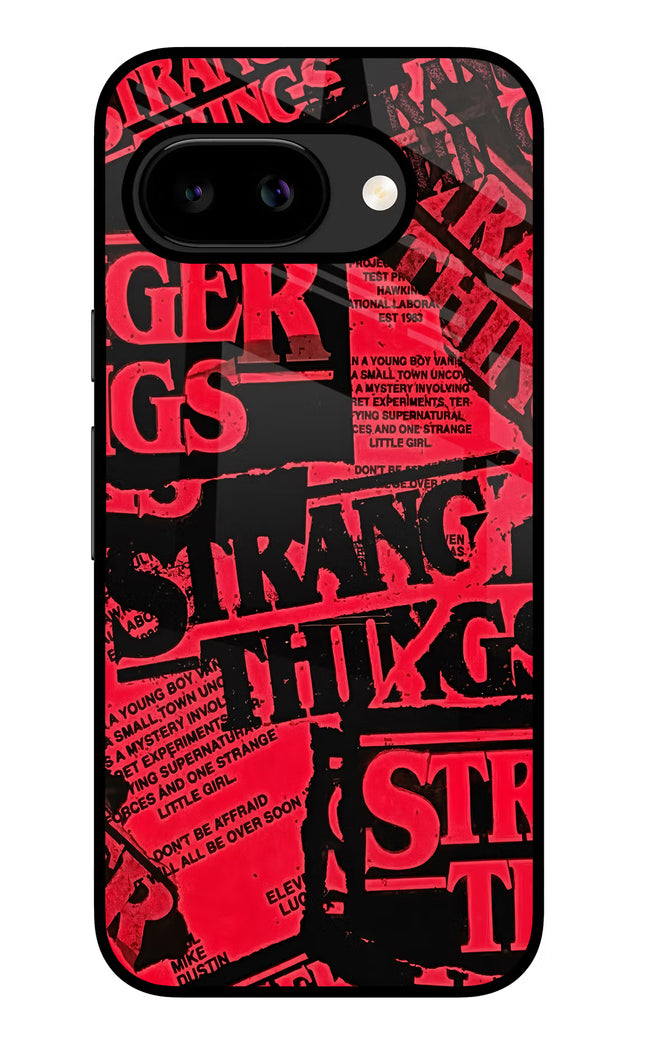 Ordinary Things Google Pixel 9A Glass Case Back Cover by Casekaro